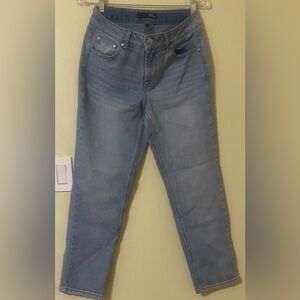 1822 Denim Women's Straight Leg Jeans - Light Blue